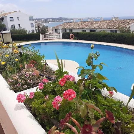 2 Bed Townhouse With Garden Patio Overlooking La Cala Cove & Sea * Malaga